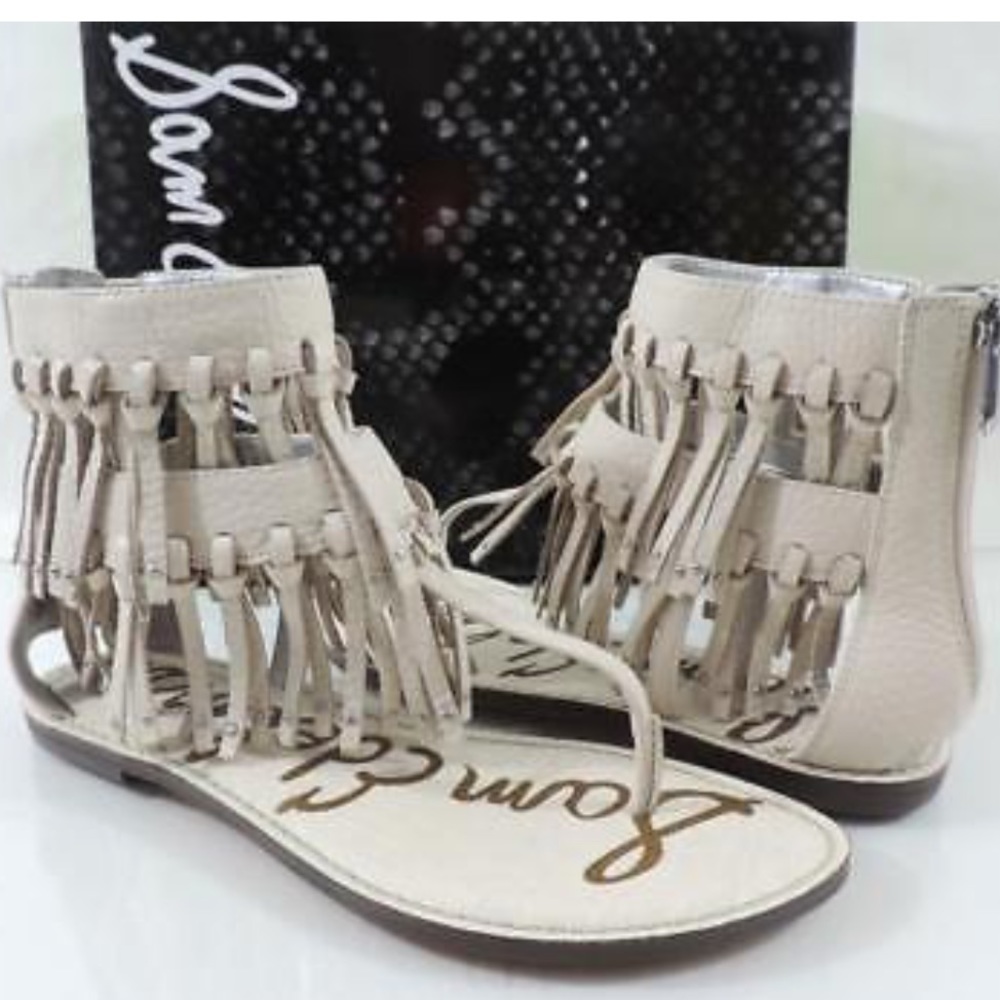 Sam Edelman fringe sandals 8